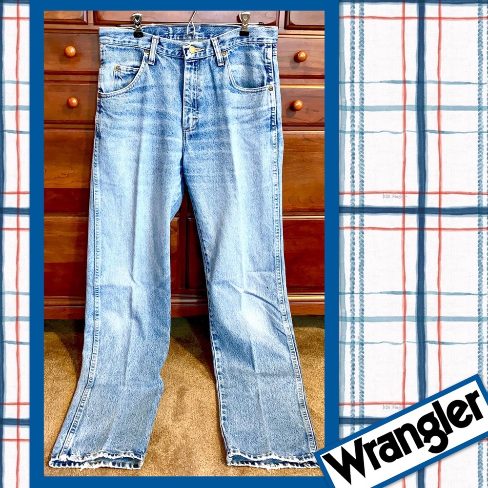 Wrangler Regular Fit Jeans 32x34 - Picture 2 of 8